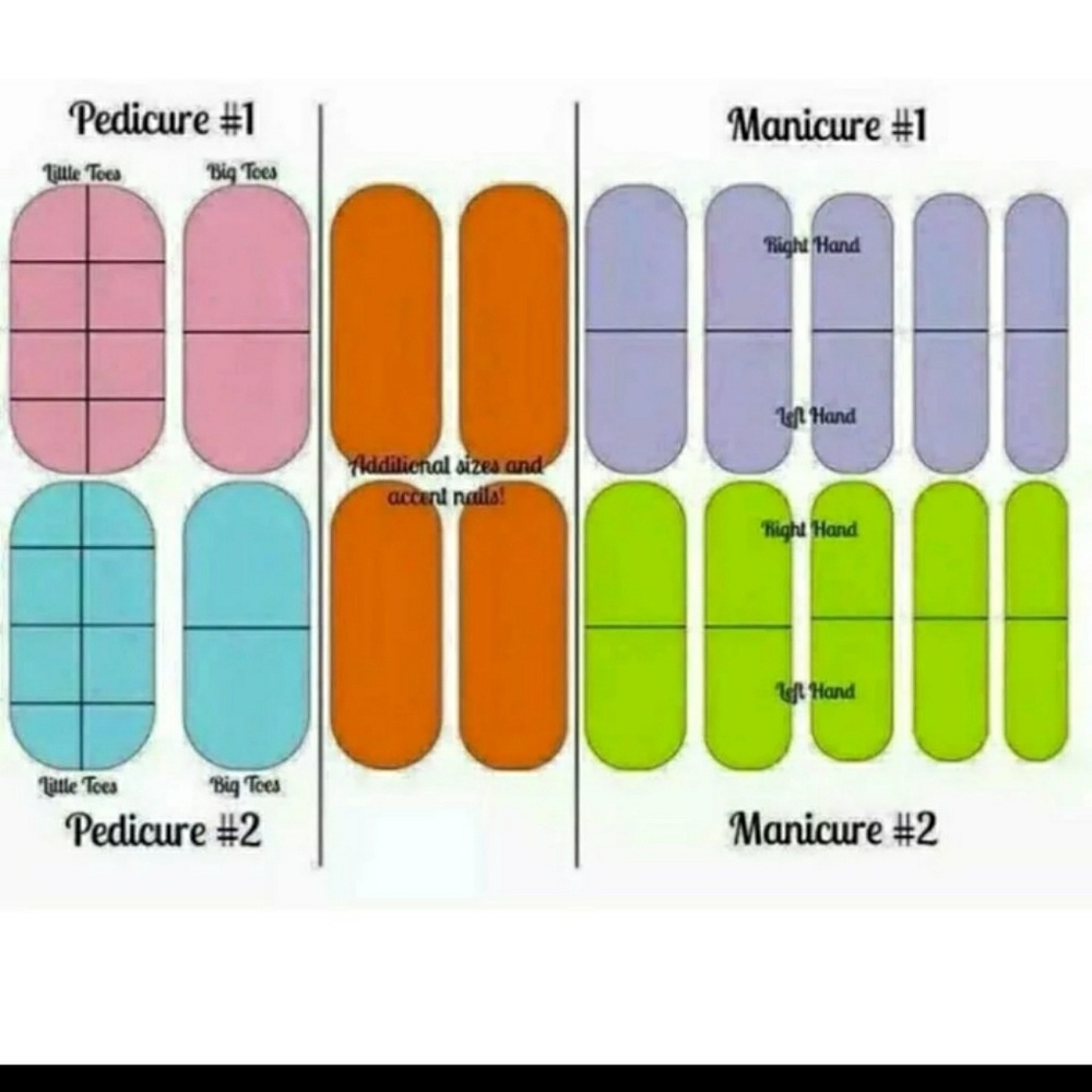 Jamberrys nail wraps assorted designs
